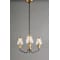 Maxim Lighting Goblet 3-Light 19" Wide Bronze / Antique Brass Chandelier 26124CLBZAB - alternate 3